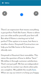 Mobile Screenshot of greymarkconstruction.com
